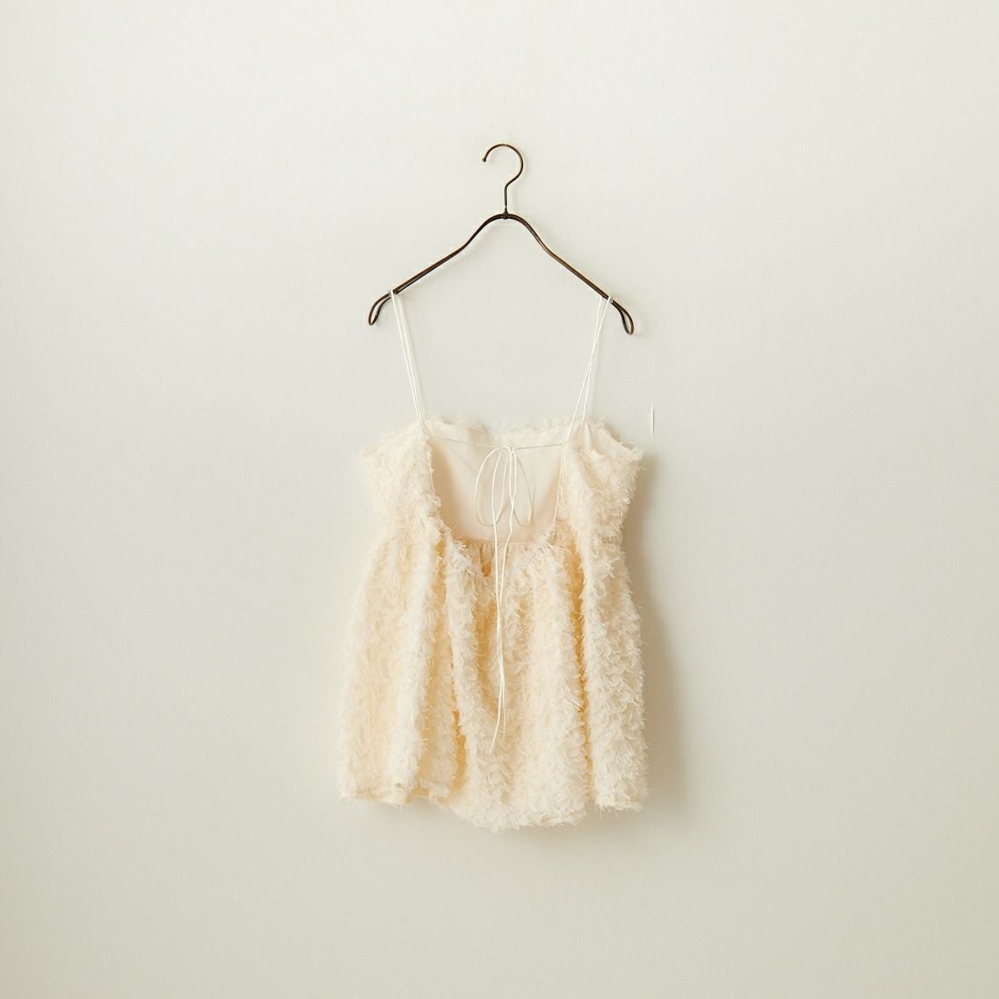 USINE [ユジーヌ] フェザーキャミブラウス [2430602] IVORY