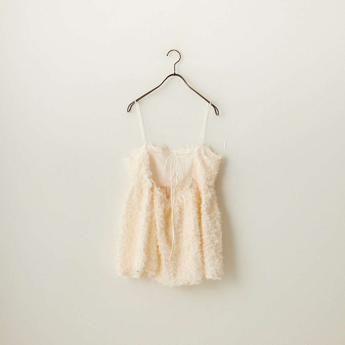 USINE [ユジーヌ] フェザーキャミブラウス [2430602] IVORY