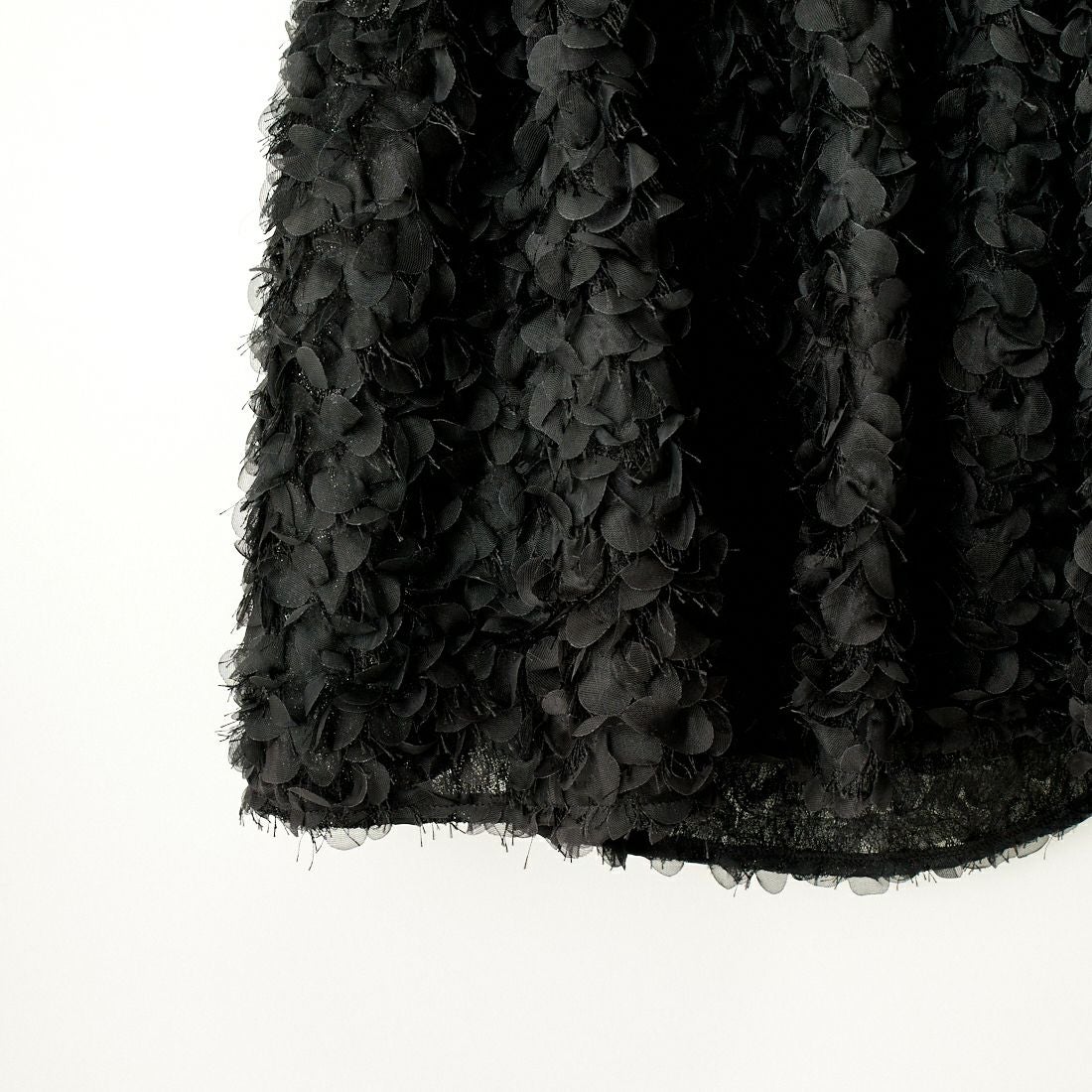 USINE [ユジーヌ] フェザーキャミブラウス [2430602] BLACK