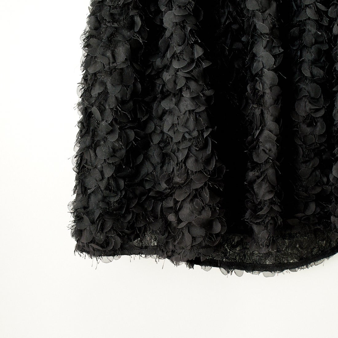 USINE [ユジーヌ] フェザーキャミブラウス [2430602] BLACK