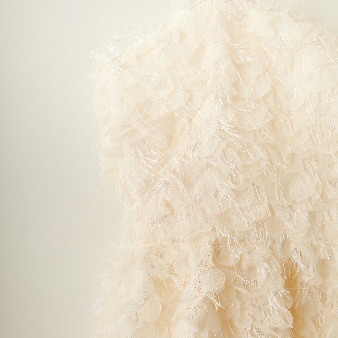 USINE [ユジーヌ] フェザーキャミブラウス [2430602] IVORY