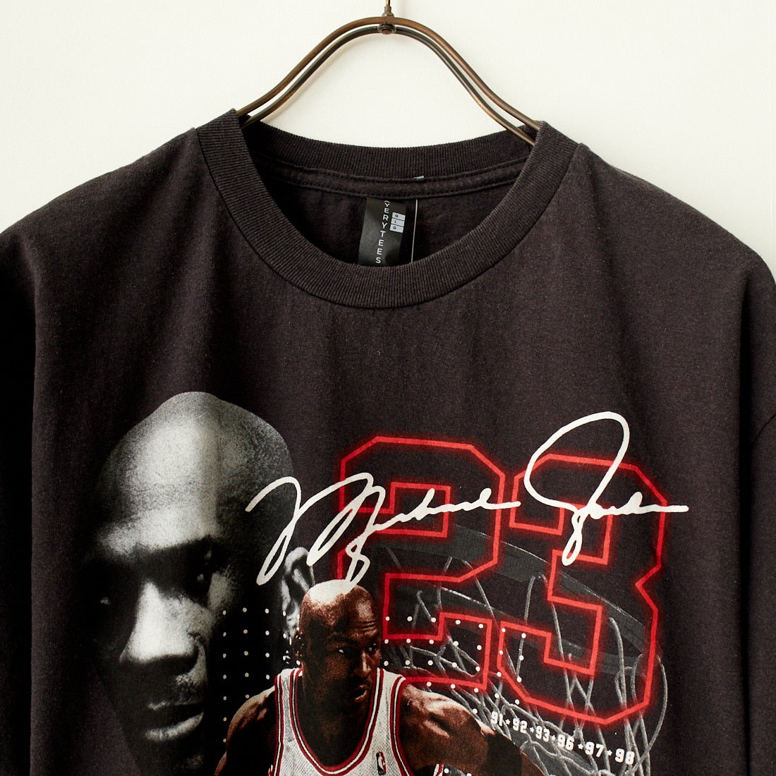 THRIFTY LOOK [スリフティールック] マイケルジョーダンTシャツ [TL24S076] BLACK