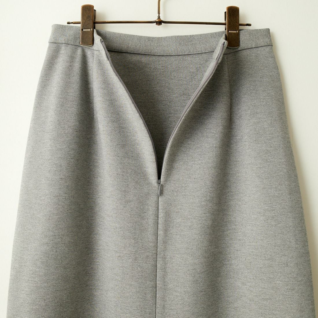USINE [ユジーヌ] プリーツフリルスカート [2430805] GRAY
