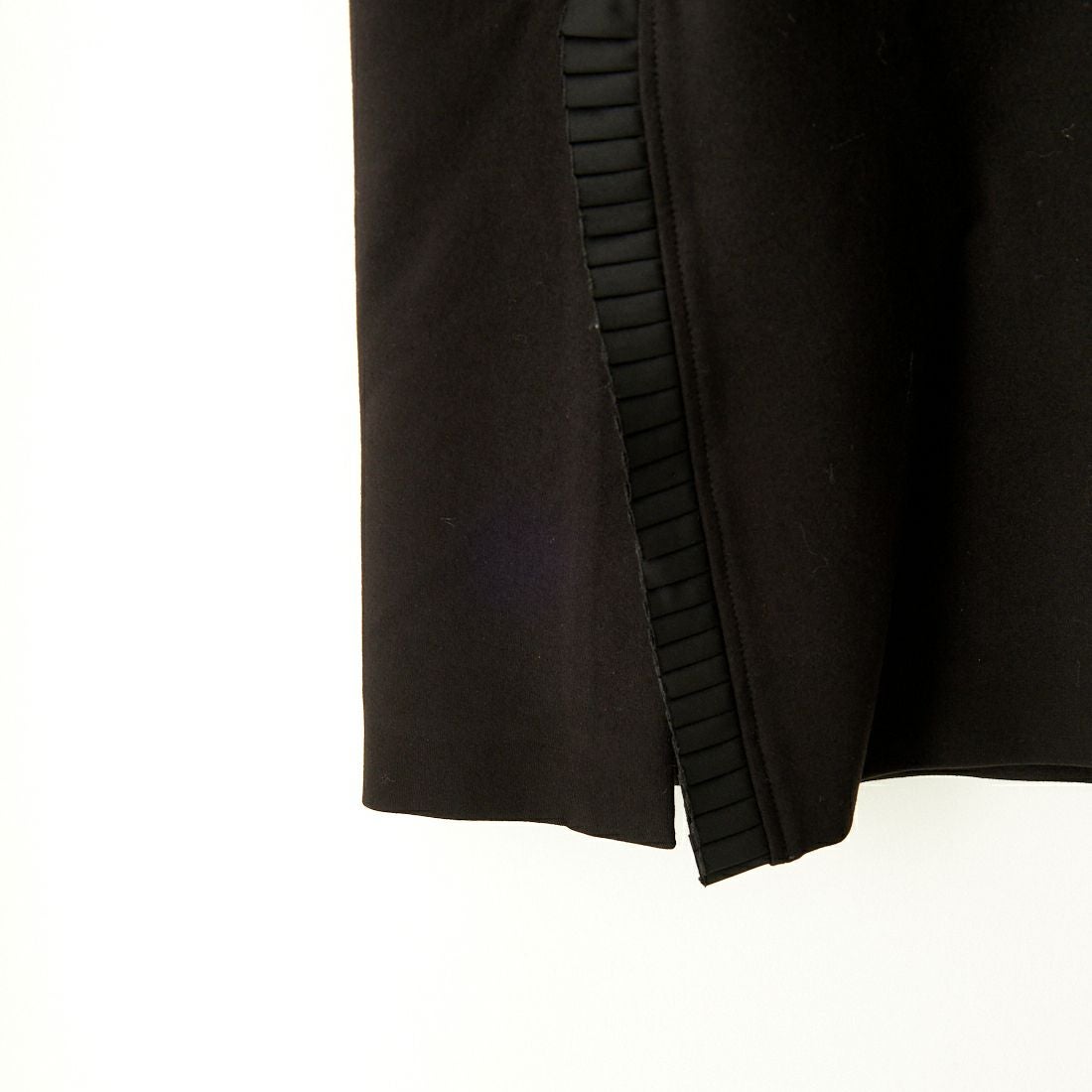 USINE [ユジーヌ] プリーツフリルスカート [2430805] BLACK