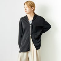 BLACK&&モデル身長：167cm 着用サイズ：F&&