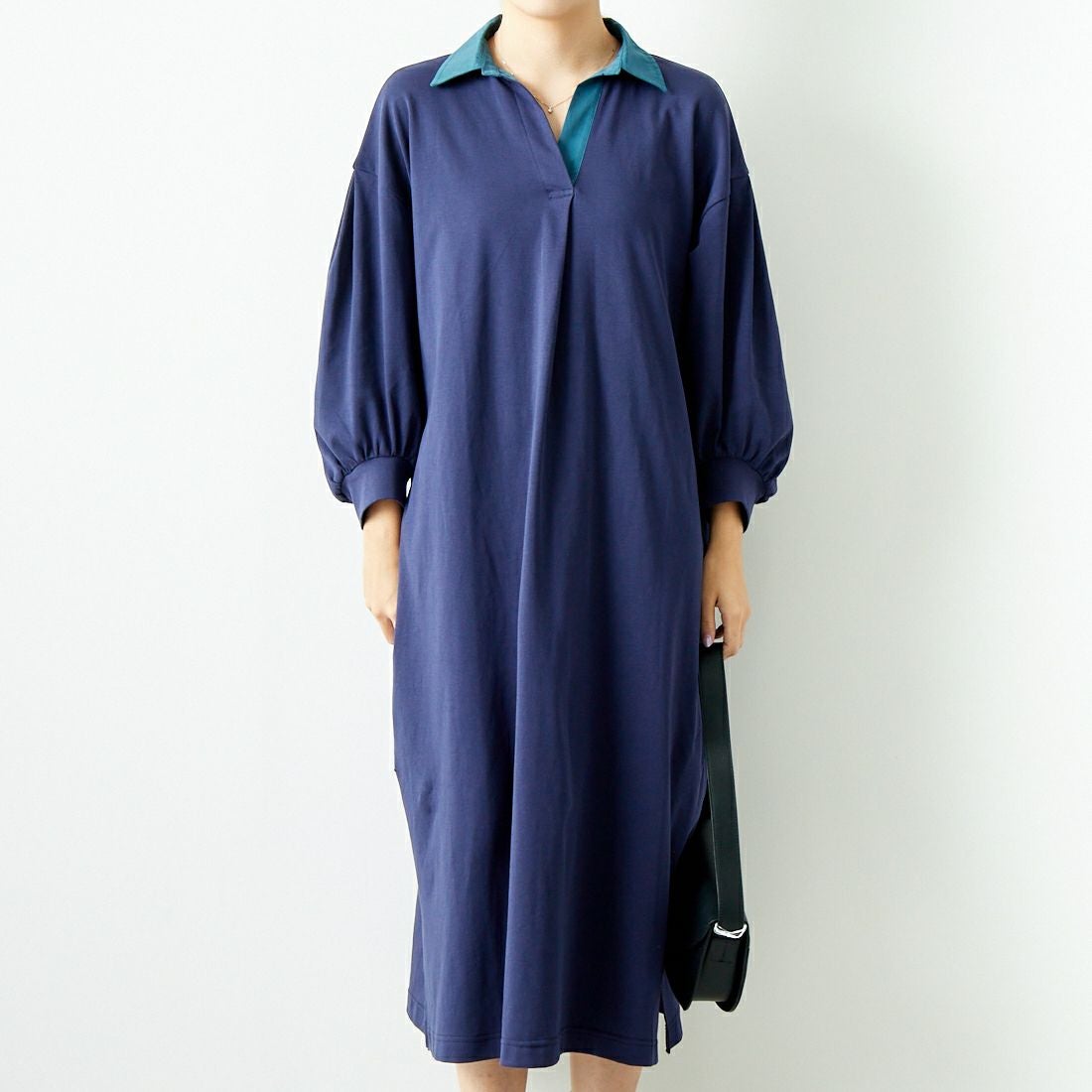 Jeans Factory Clothes [ジーンズファクトリークローズ] ラガーワンピース [143613] 48 ﾈｲﾋﾞｰ