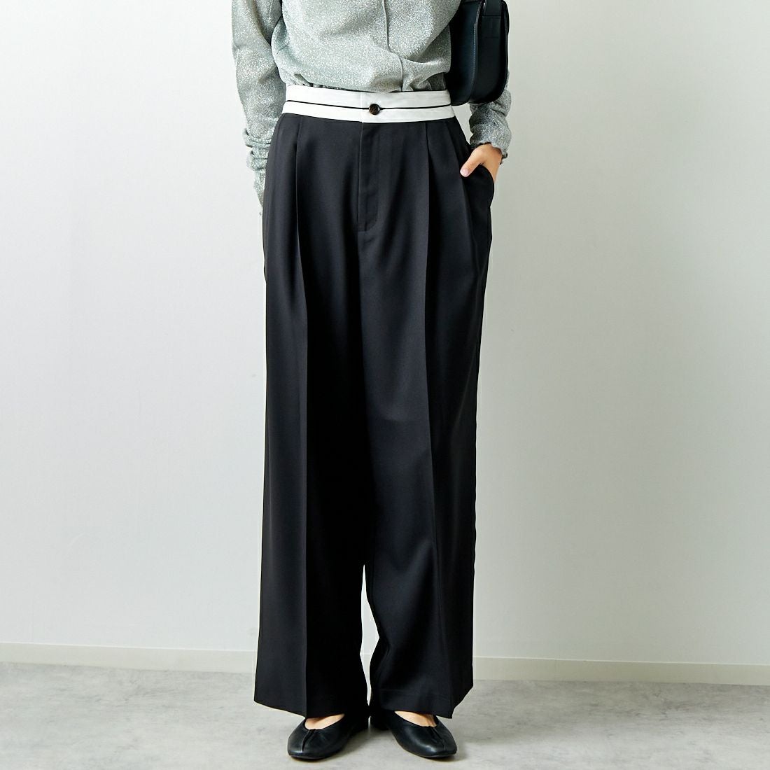 004 ﾌﾞﾗｯｸ&&モデル身長：167cm 着用サイズ：38&&