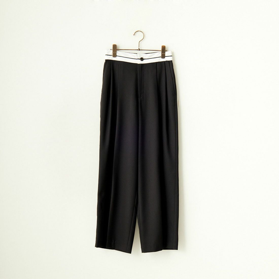 Jeans Factory Clothes [ジーンズファクトリークローズ] マーベルトパンツ [21243073] 004 ﾌﾞﾗｯｸ