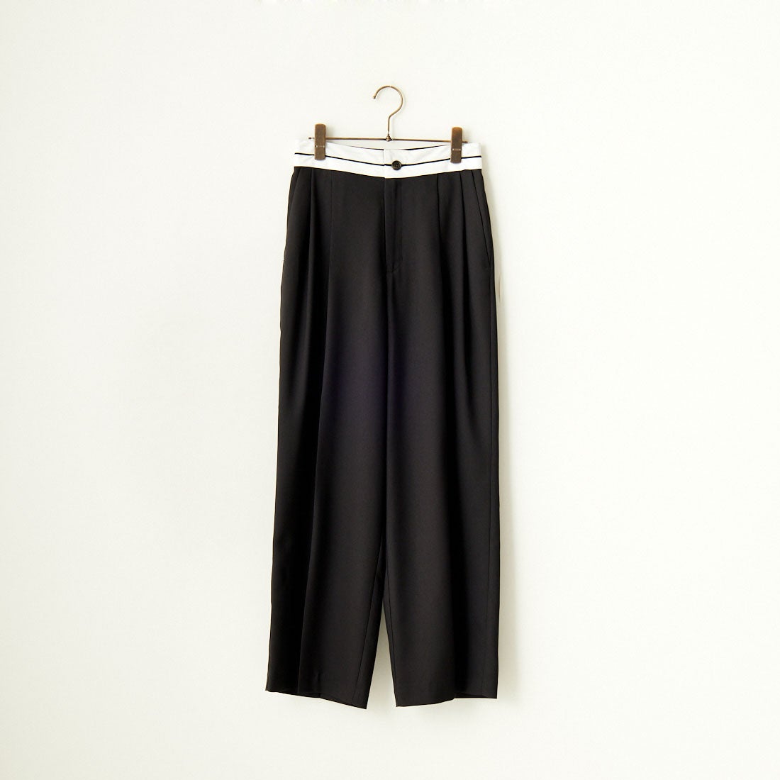 Jeans Factory Clothes [ジーンズファクトリークローズ] マーベルトパンツ [21243073] 004 ﾌﾞﾗｯｸ
