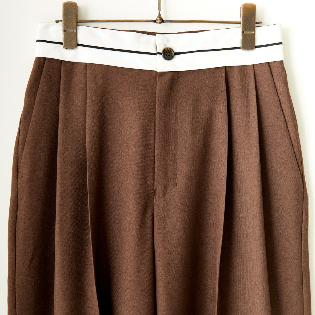 Jeans Factory Clothes [ジーンズファクトリークローズ] マーベルトパンツ [21243073] 037 ﾌﾞﾗｳﾝ