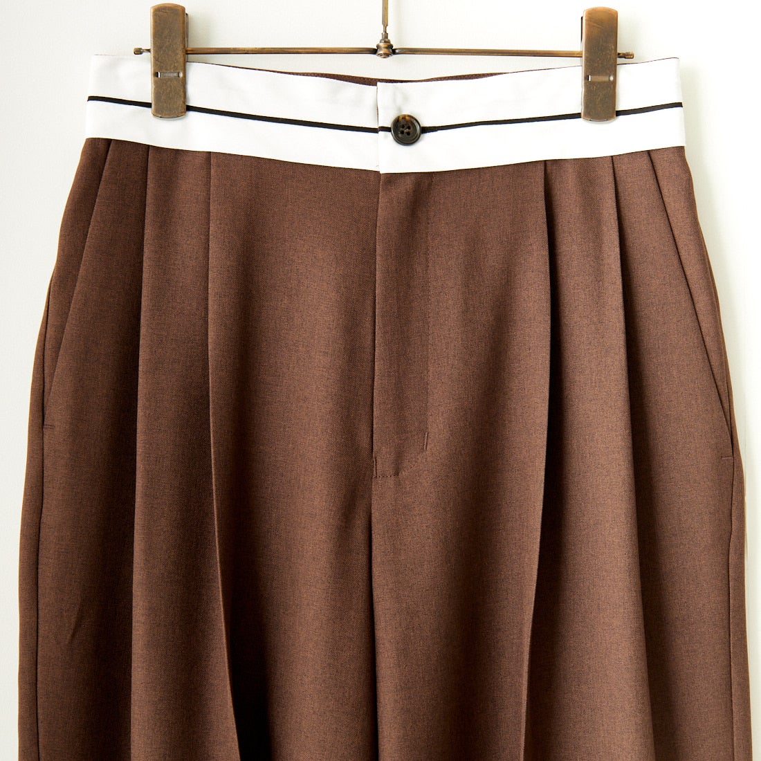 Jeans Factory Clothes [ジーンズファクトリークローズ] マーベルトパンツ [21243073] 037 ﾌﾞﾗｳﾝ