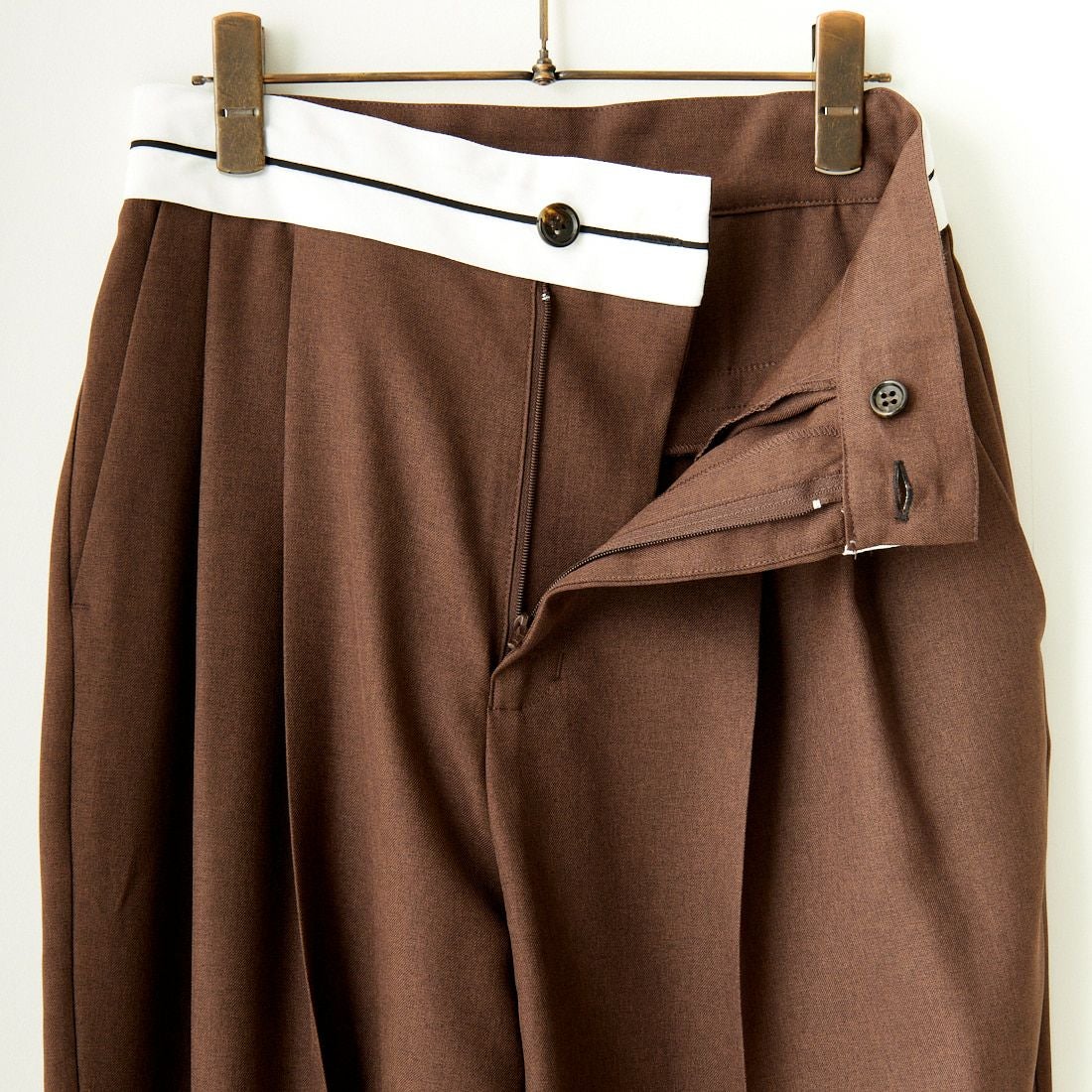 Jeans Factory Clothes [ジーンズファクトリークローズ] マーベルトパンツ [21243073] 037 ﾌﾞﾗｳﾝ