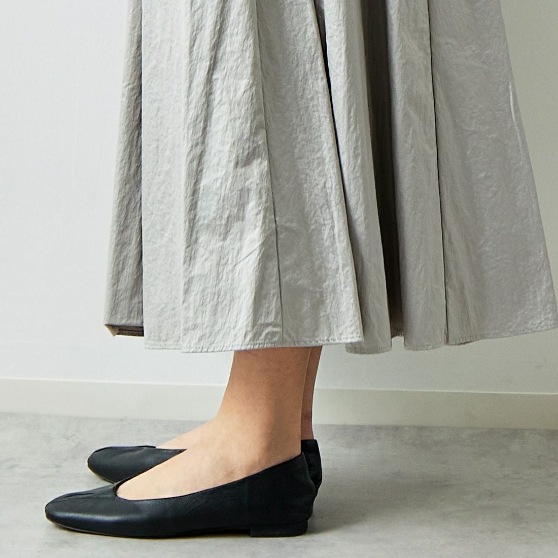 Jeans Factory Clothes [ジーンズファクトリークローズ] シャイニータックスカート [21243058] 001 ｼﾙﾊﾞｰ