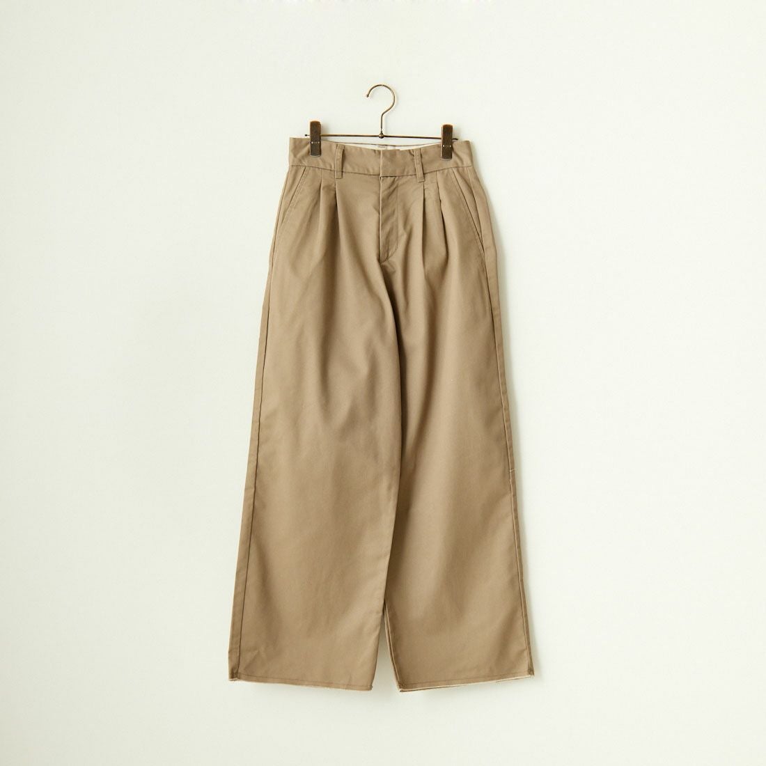 Jeans Factory Clothes [ジーンズファクトリークローズ] チノワイドパンツ [24SSINW-01PN] ﾍﾞｰｼﾞｭ