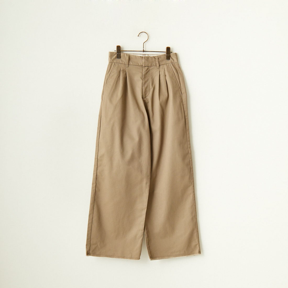 Jeans Factory Clothes [ジーンズファクトリークローズ] チノワイドパンツ [24SSINW-01PN] ﾍﾞｰｼﾞｭ