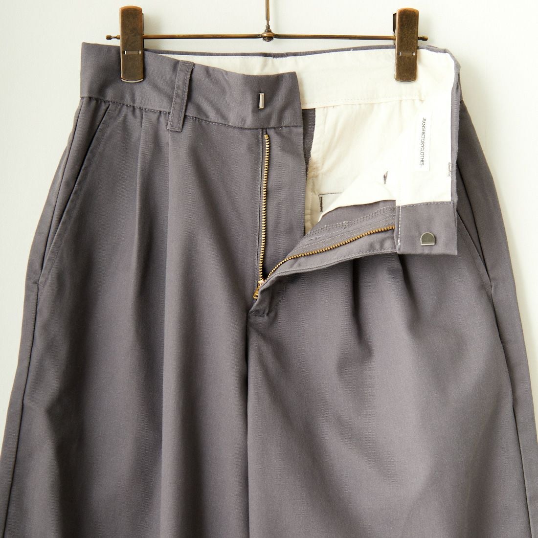 Jeans Factory Clothes [ジーンズファクトリークローズ] チノワイドパンツ [24SSINW-01PN] ｸﾞﾚｰ