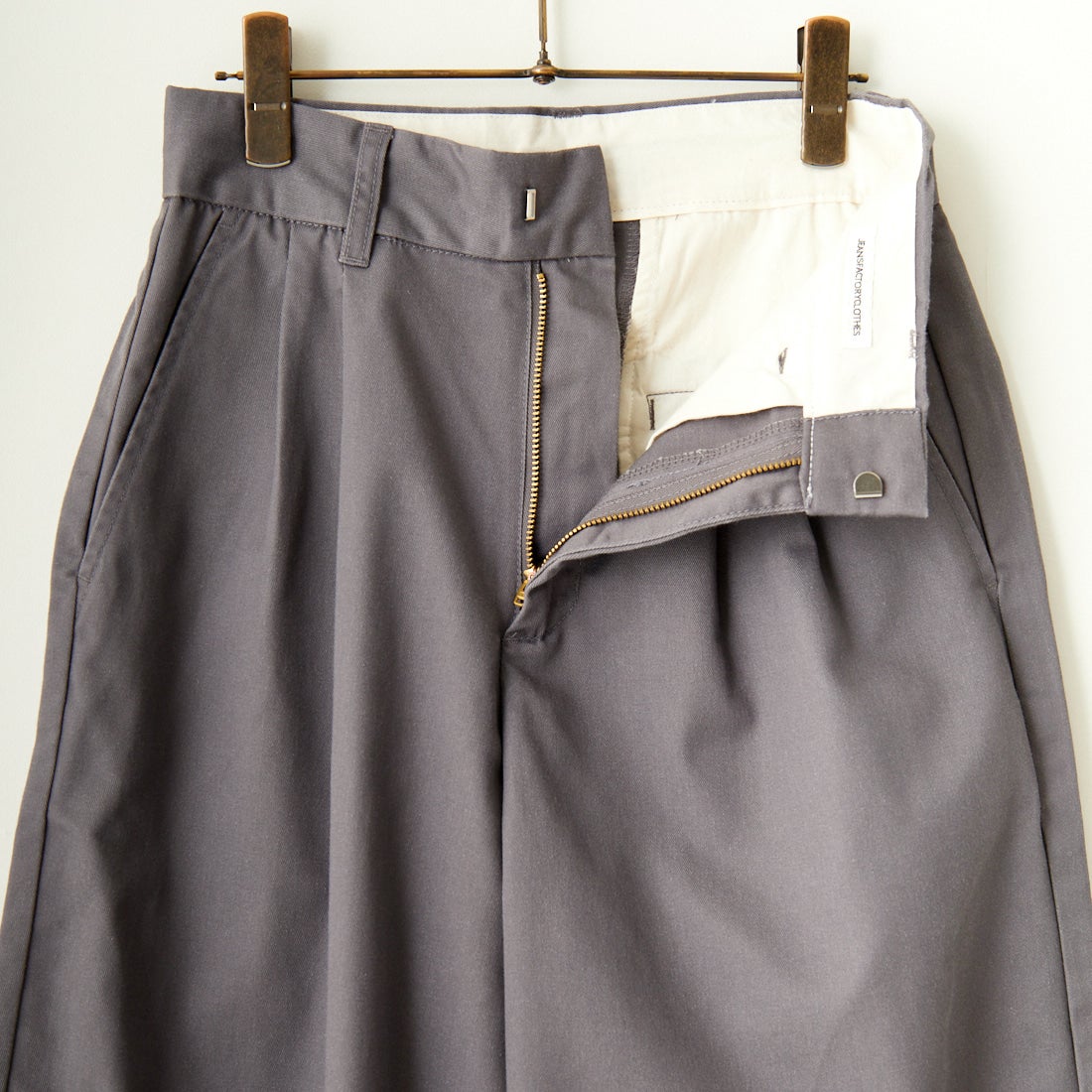 Jeans Factory Clothes [ジーンズファクトリークローズ] チノワイドパンツ [24SSINW-01PN] ｸﾞﾚｰ