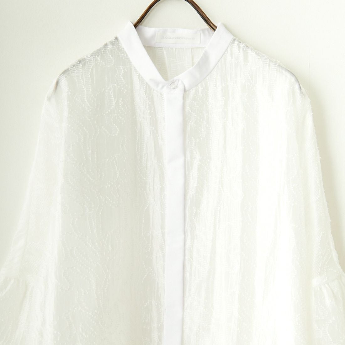 Jeans Factory Clothes [ジーンズファクトリークローズ] カットジャガードシャツジャケット [7443332] OFF WHITE