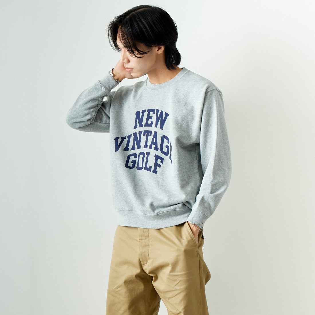 GREY&&モデル身長：179cm 着用サイズ：L&&