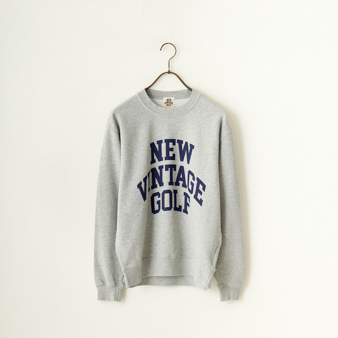 NEW VINTAGE GOLF [ニュービンテージゴルフ] ユーズドクルーネックスウェット [NVG-24F06] GREY