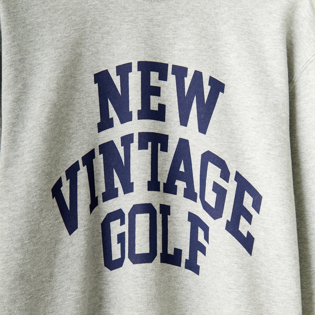 NEW VINTAGE GOLF [ニュービンテージゴルフ] ユーズドクルーネックスウェット [NVG-24F06] GREY