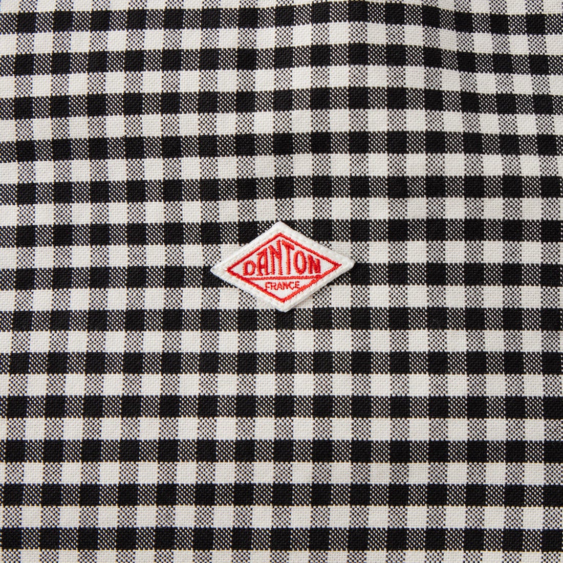 DANTON [ダントン] バンドカラーシャツ [DT-B0279OXP] BLK/ECR GN