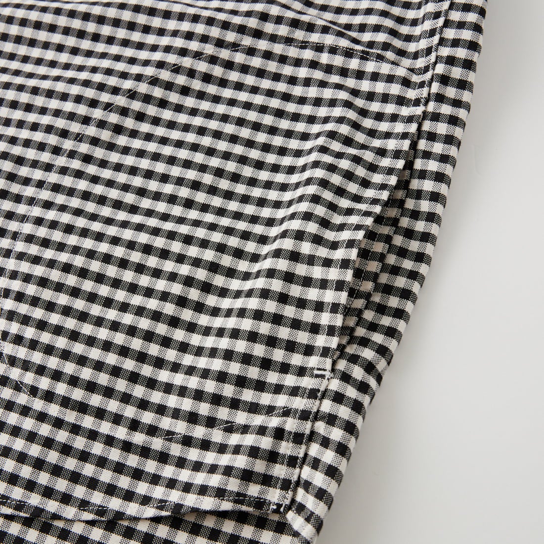 DANTON [ダントン] バンドカラーシャツ [DT-B0279OXP] BLK/ECR GN