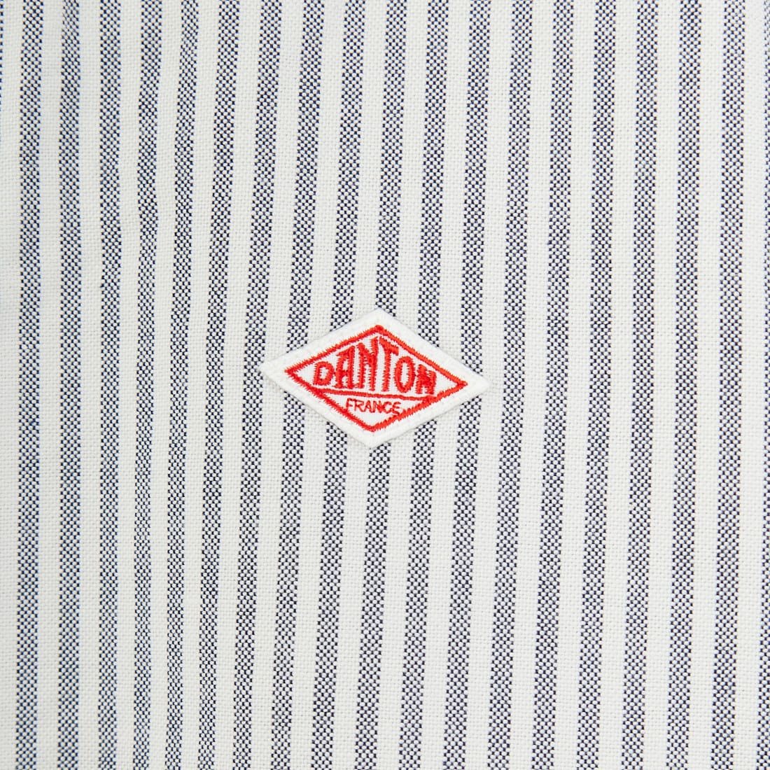 DANTON [ダントン] バンドカラーシャツ [DT-B0279OXP] NVY/ECR ST
