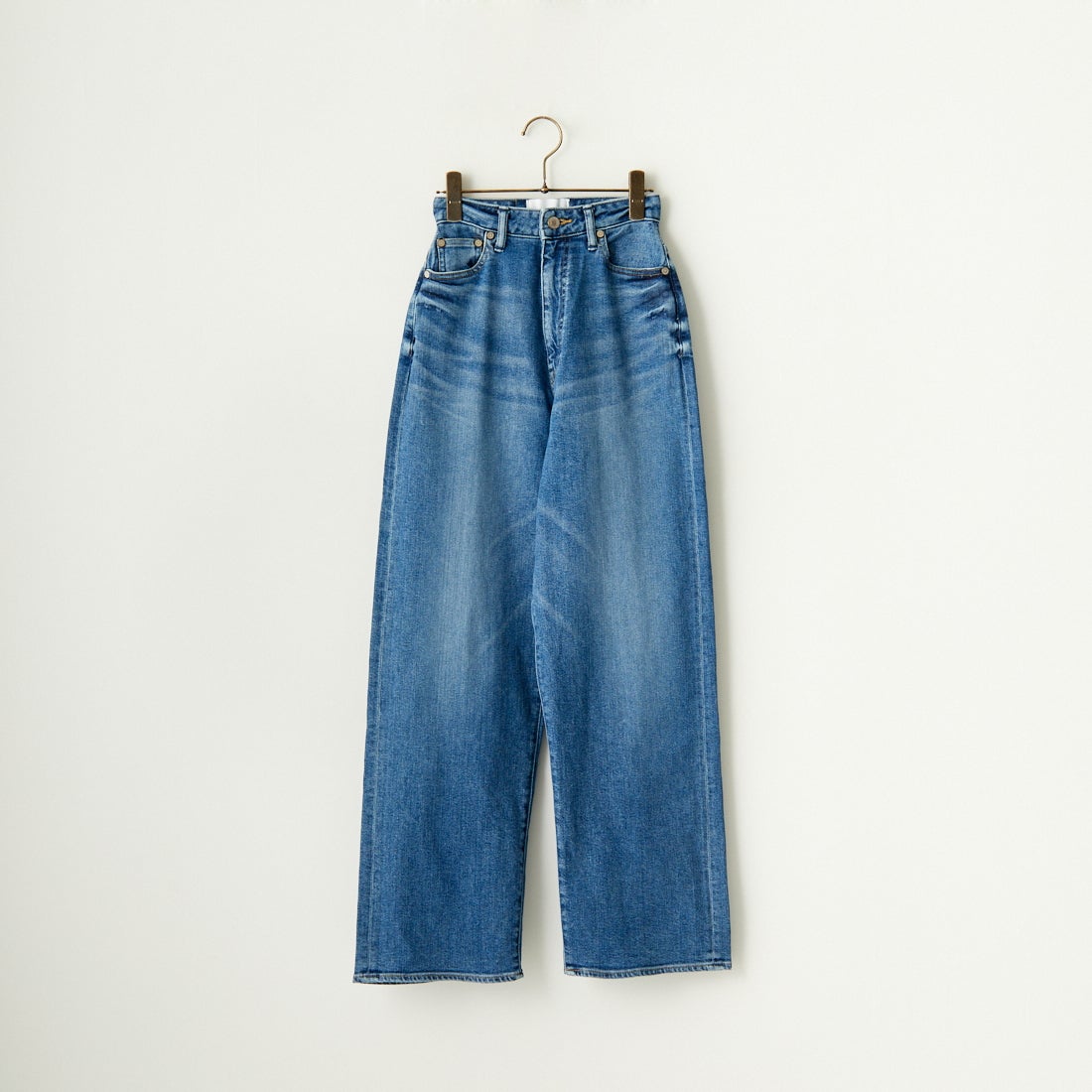 Urvin [アーヴィン] 別注 MARION JEANS ハイウエストストレートデニム [JUAG4400NB-JF] MID USED