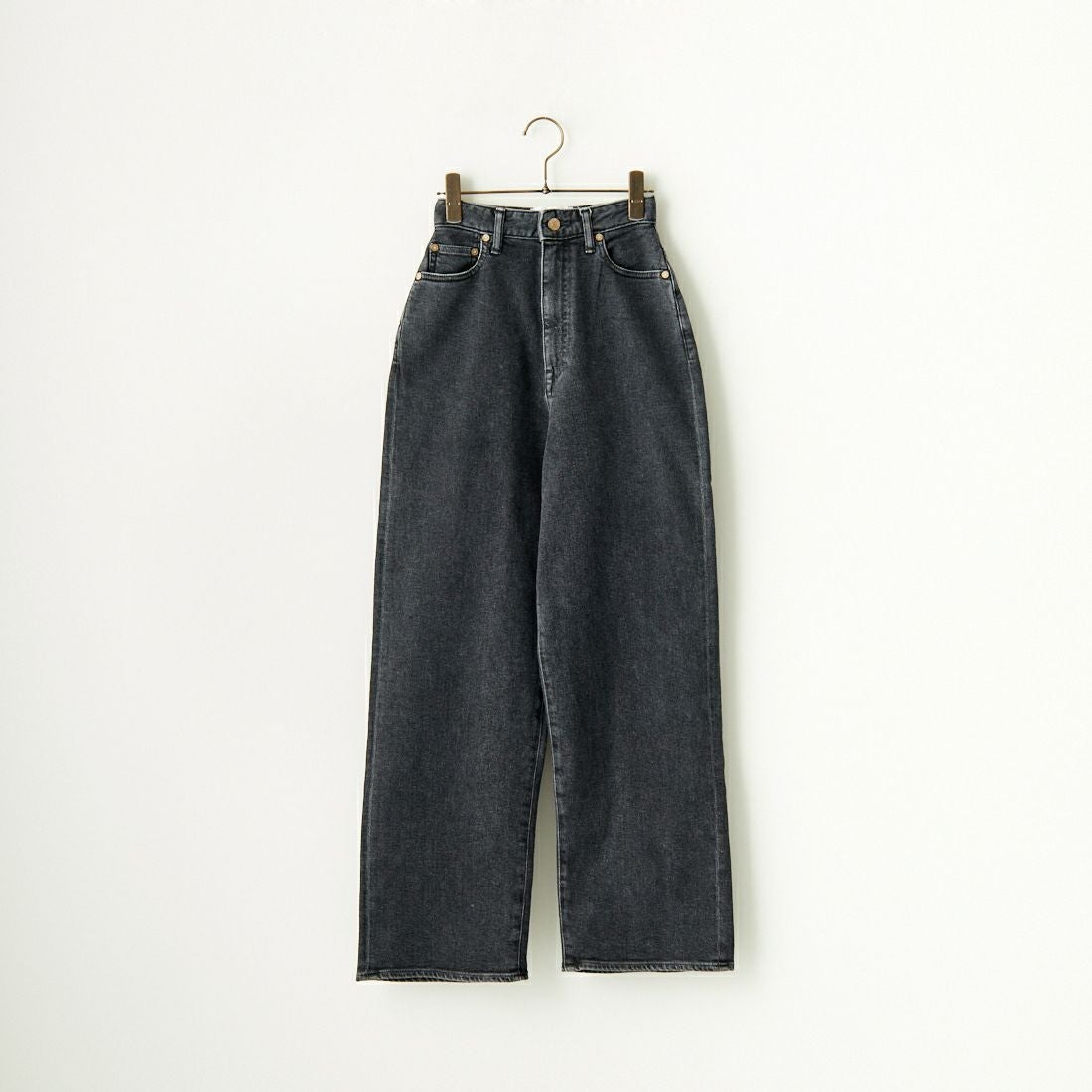 Urvin [アーヴィン] 別注 MARION JEANS ハイウエストストレートデニム [JUAG4400NB-JF] BLACK USED