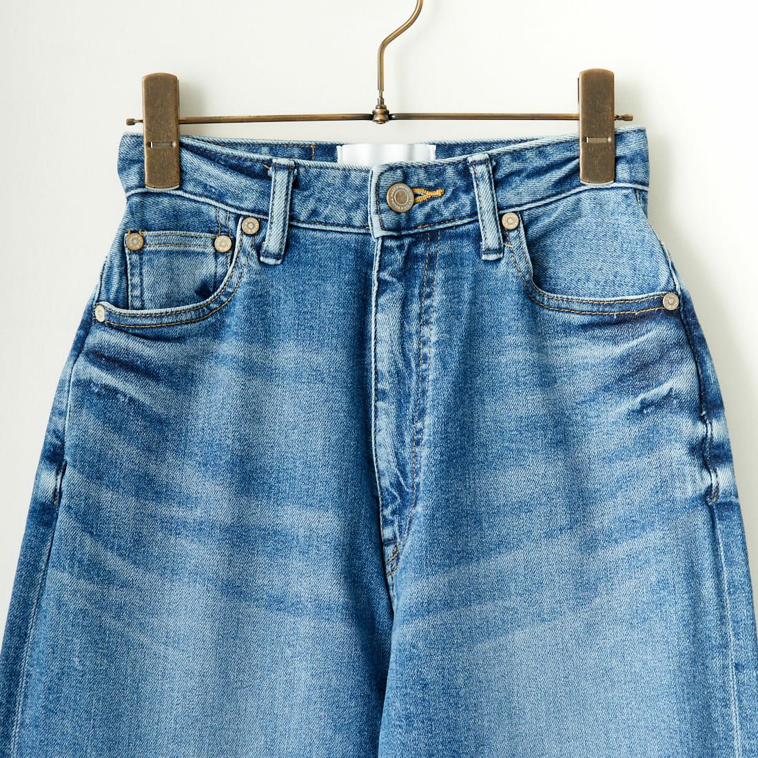 Urvin [アーヴィン] 別注 MARION JEANS ハイウエストストレートデニム [JUAG4400NB-JF] MID USED