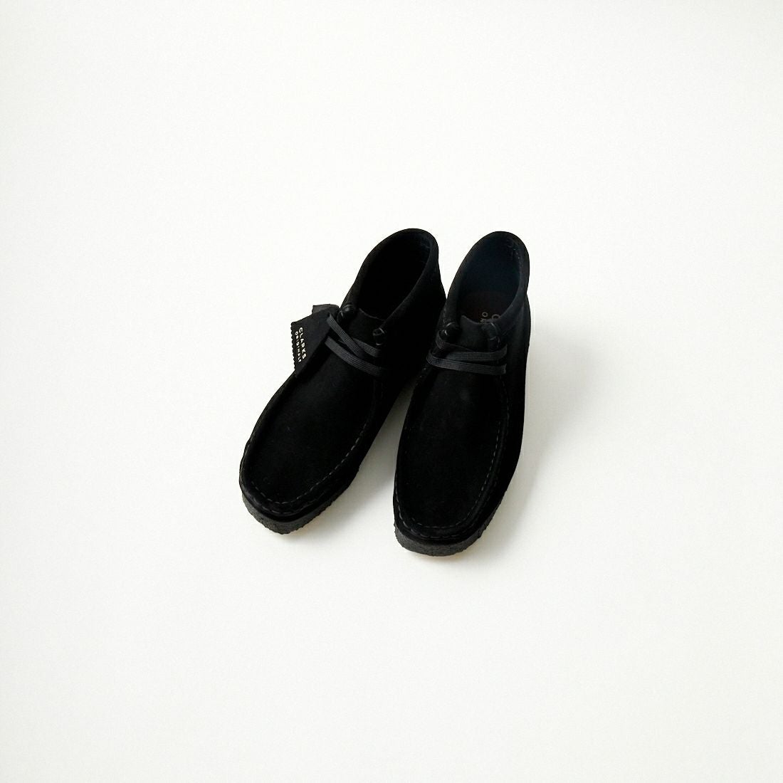 Clarks [クラークス] レディース ワラビーブーツ(ブラックスエード) [26155521] BLACK
