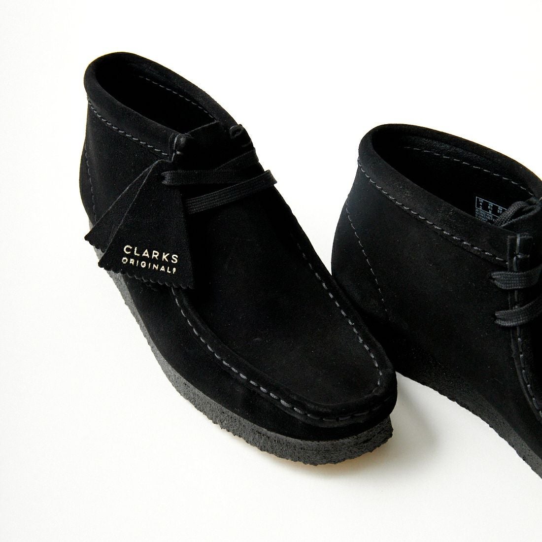 Clarks [クラークス] レディース ワラビーブーツ(ブラックスエード) [26155521] BLACK