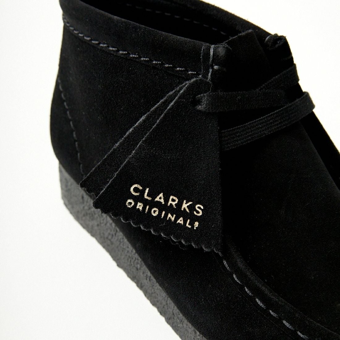 Clarks [クラークス] レディース ワラビーブーツ(ブラックスエード) [26155521] BLACK