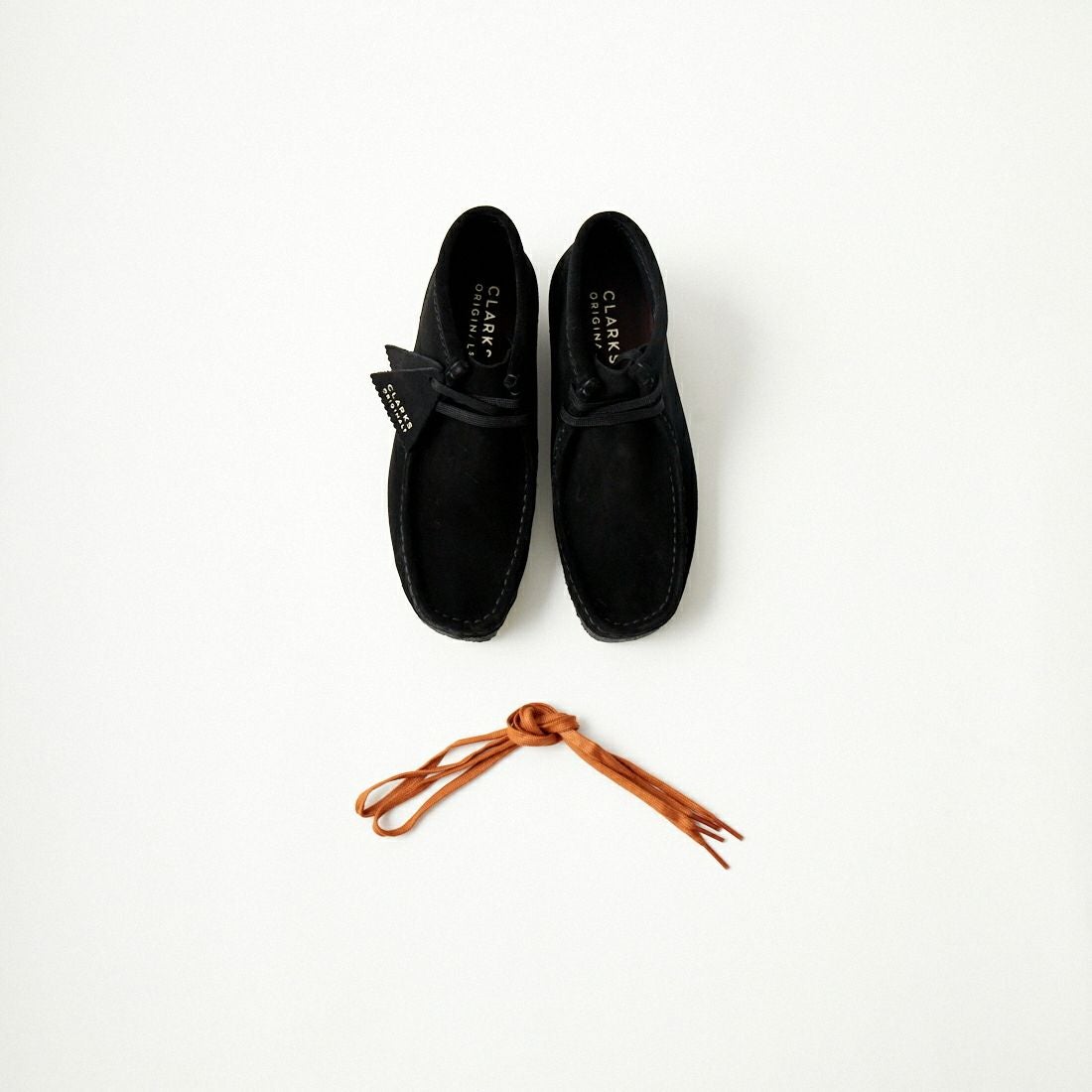 Clarks [クラークス] レディース ワラビーブーツ(ブラックスエード) [26155521] BLACK