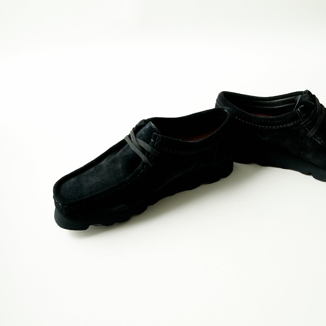 Clarks [クラークス] レディース ワラビー ゴアテックス(ブラックスエード) [26179258] BLACK