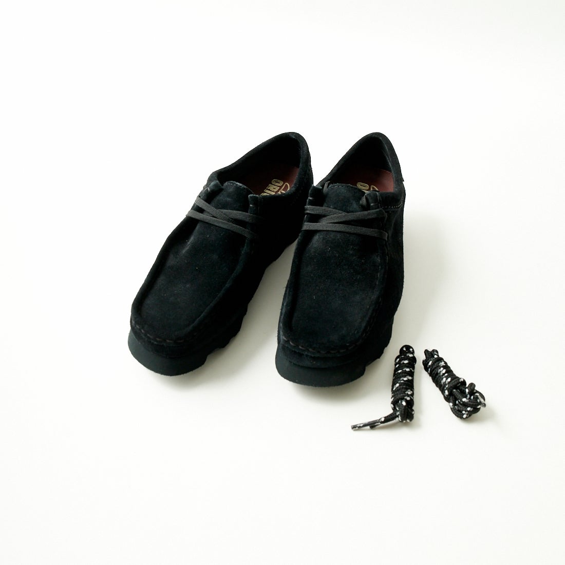 Clarks [クラークス] レディース ワラビー ゴアテックス(ブラックスエード) [26179258] BLACK