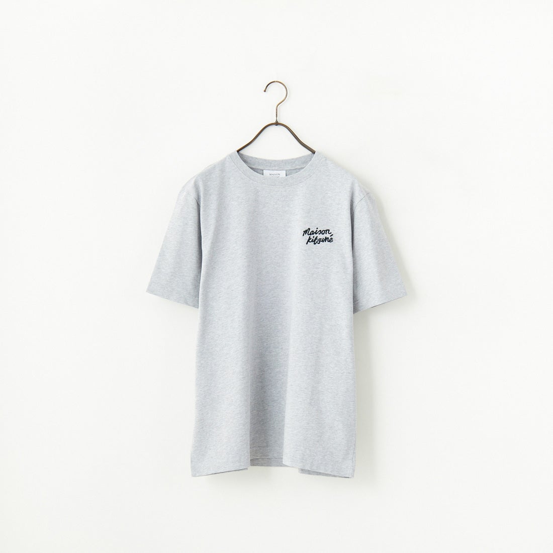 MAISON KITSUNE [メゾン キツネ] ハンドライティング コンフォート Tシャツ [MM00126KJ0118] O121 L.GRY