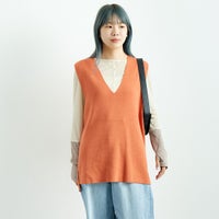 202 ｵﾚﾝｼﾞ&&モデル身長：167cm 着用サイズ：F&&