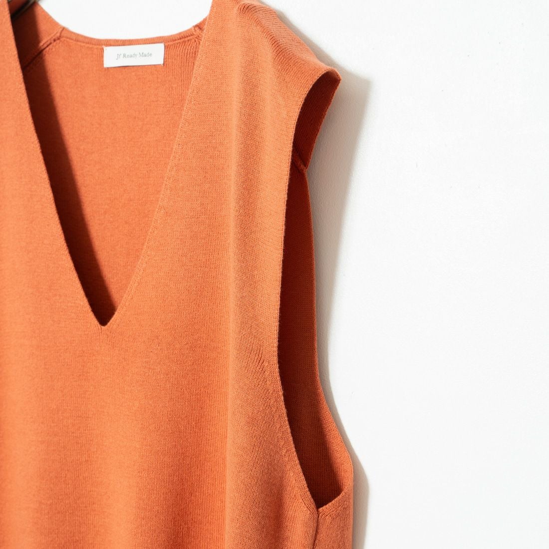 Jf Ready Made [ジェイエフレディメイド] ソウバリニットプルオーバーベスト [3004202] 202 ｵﾚﾝｼﾞ