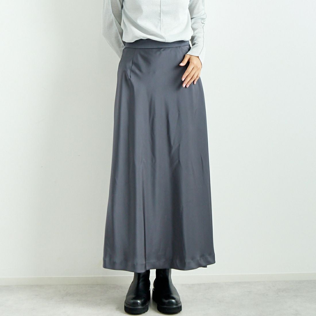 003 ﾁｬｺｰﾙ&&モデル身長：167cm 着用サイズ：F&&