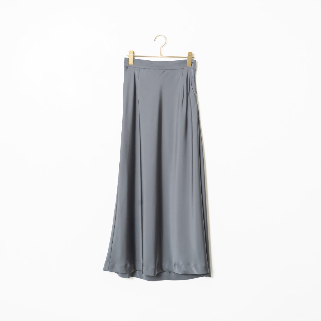 Jeans Factory Clothes [ジーンズファクトリークローズ] サテンマーメイドスカート [21243051] 003 ﾁｬｺｰﾙ