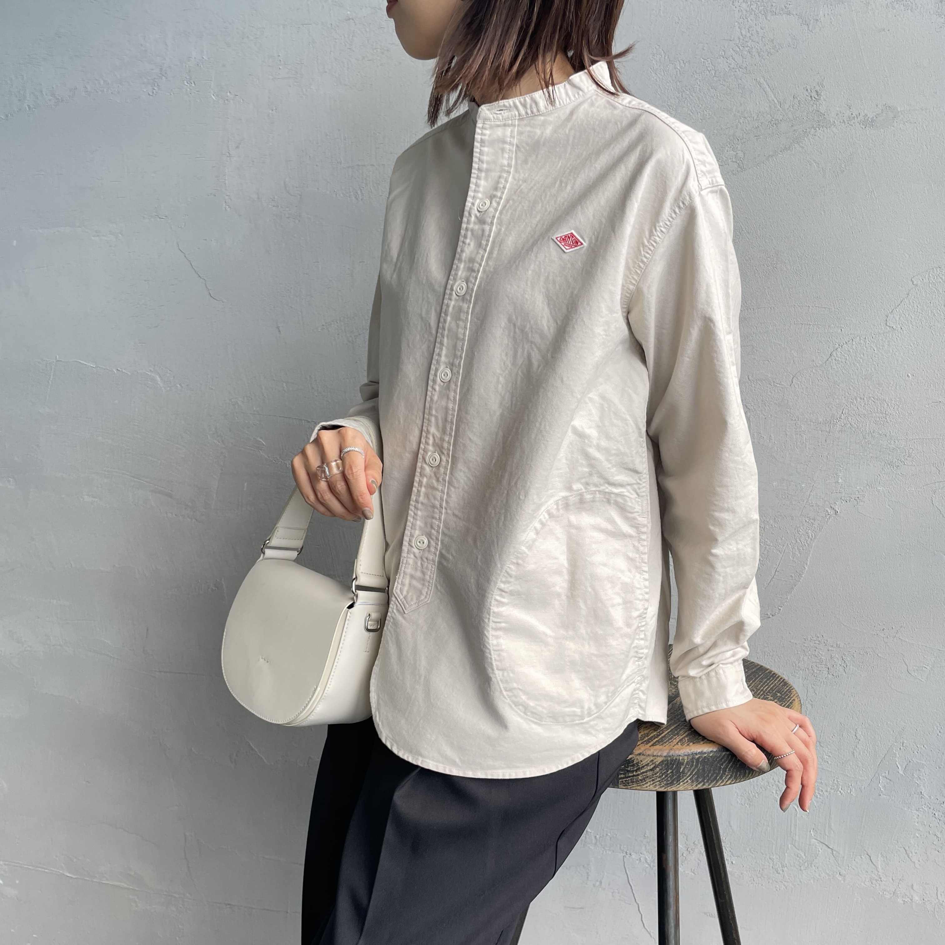 DANTON [ダントン] バンドカラーシャツ [DT-B0279OXP]｜ジーンズ