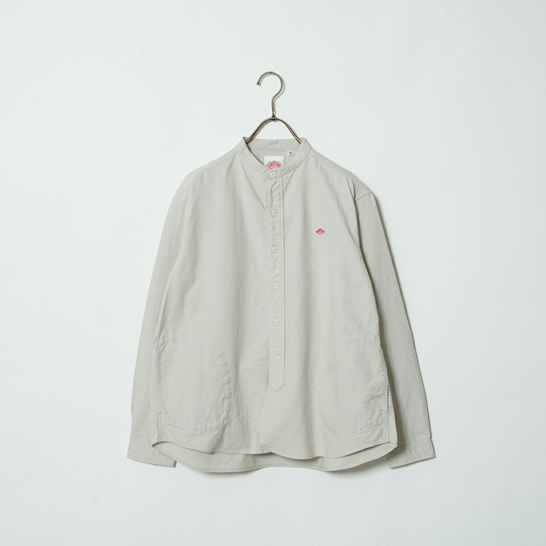 DANTON [ダントン] オックスフォード バンドカラーシャツ [DT-B0279SOX] OYSTER