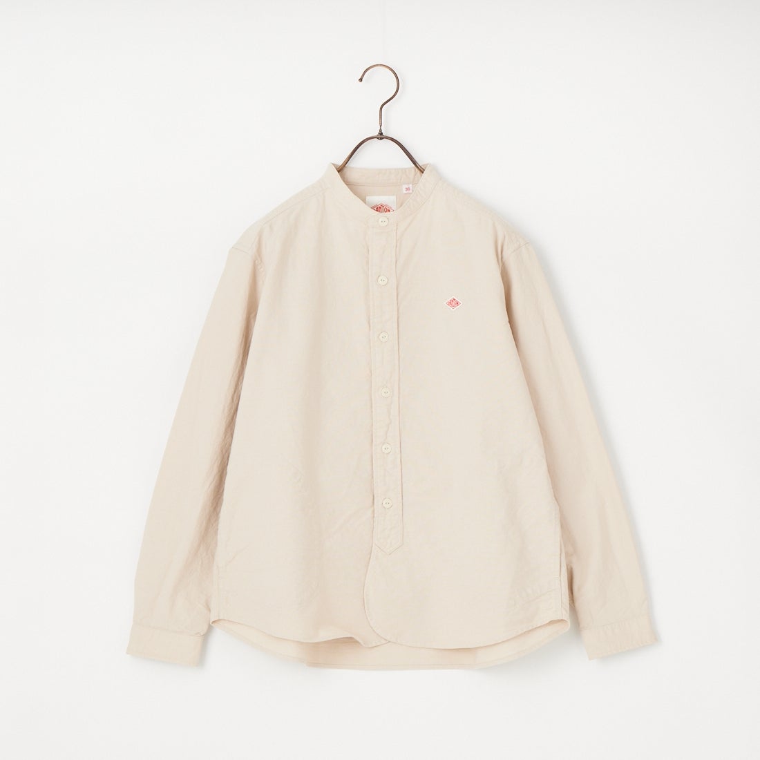 DANTON [ダントン] オックスフォード バンドカラーシャツ [DT-B0279SOX] OYSTER