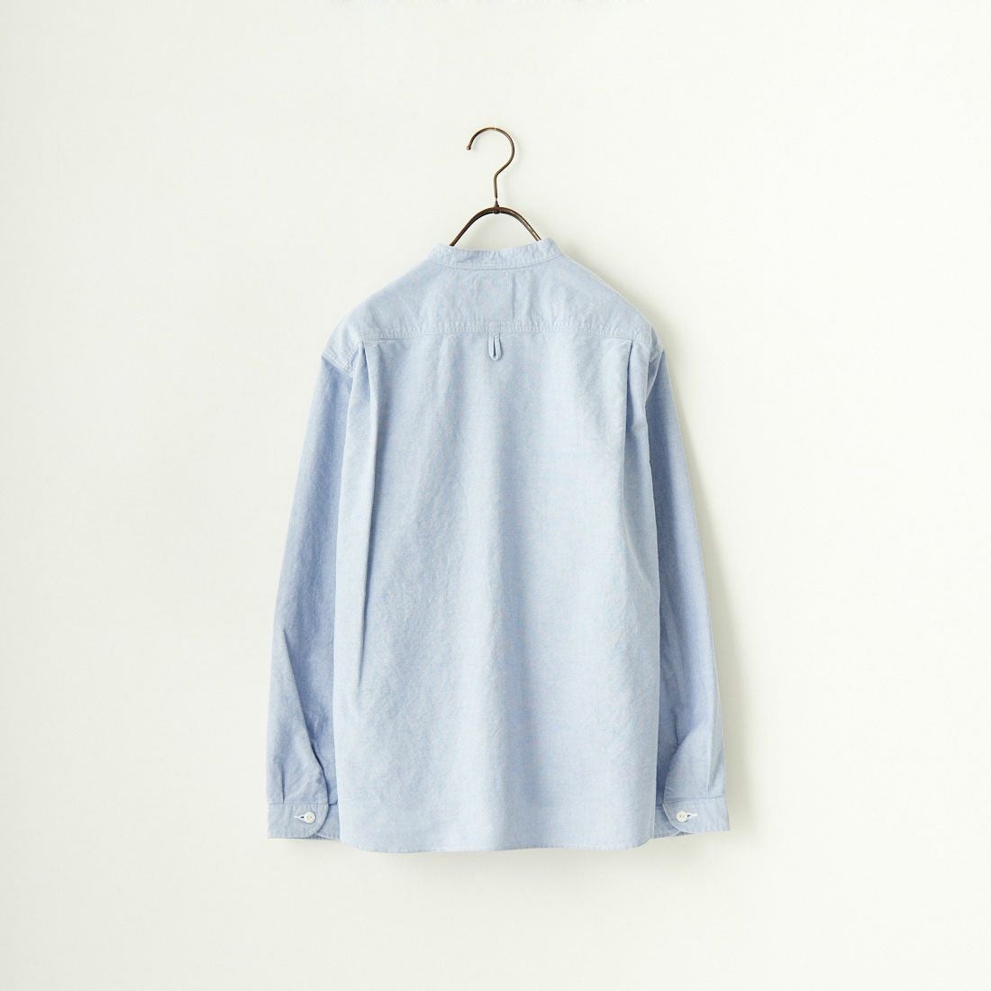 DANTON [ダントン] オックスフォード バンドカラーシャツ [DT-B0279SOX] BLUE