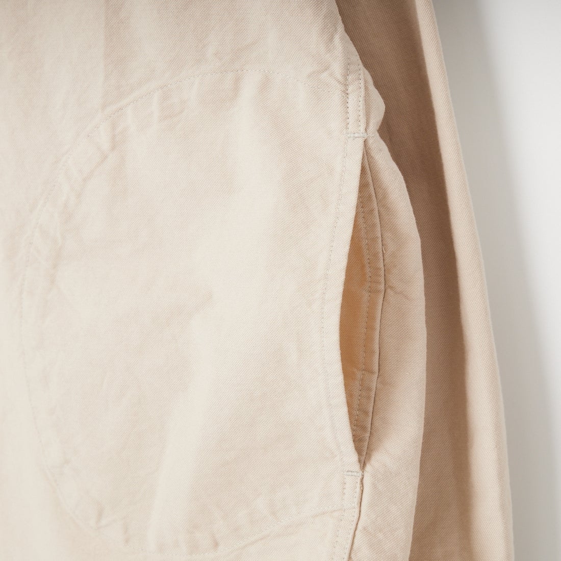 DANTON [ダントン] オックスフォード バンドカラーシャツ [DT-B0279SOX] OYSTER