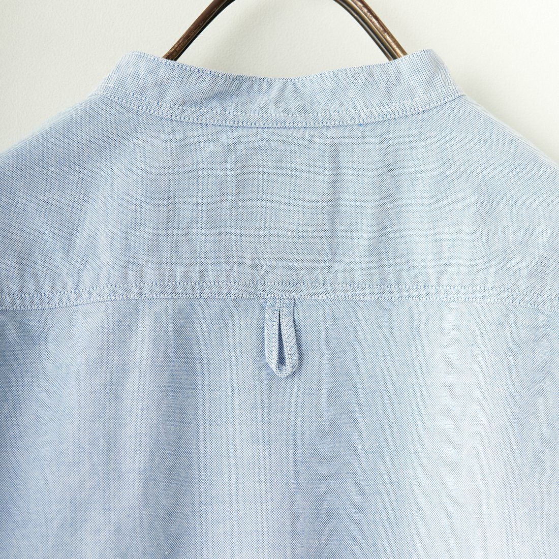 DANTON [ダントン] オックスフォード バンドカラーシャツ [DT-B0279SOX] BLUE