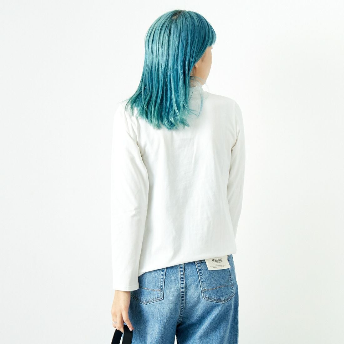 Jf Ready Made [ジェイエフレディメイド] フリルレースTシャツ [3005101] 104 ｵﾌﾎﾜｲﾄ &&モデル身長：167cm 着用サイズ：F&&