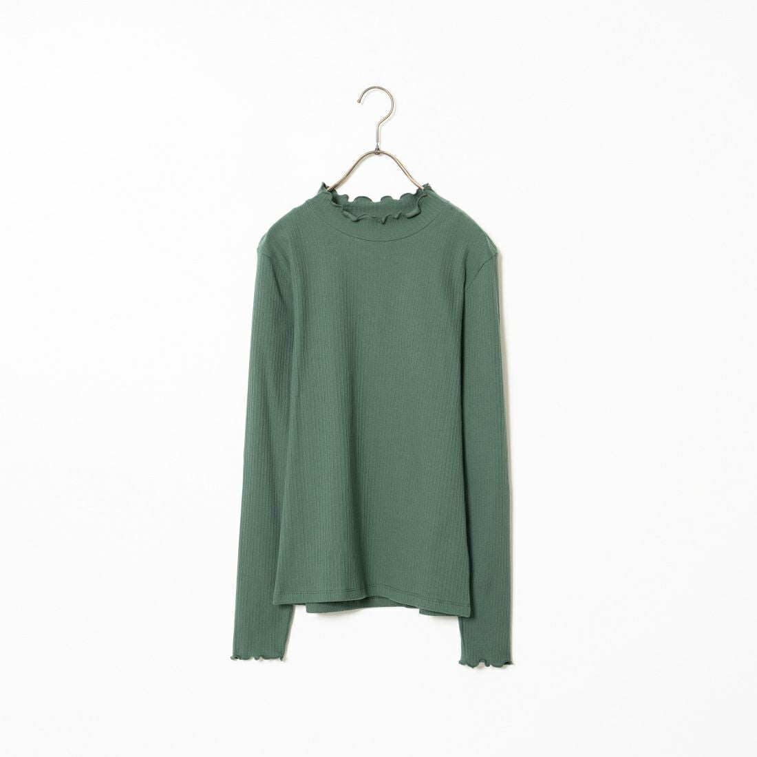 Jf Ready Made [ジェイエフレディメイド] ランダムテレコメローハイネックTシャツ [3005103] 401 ｸﾞﾘｰﾝ